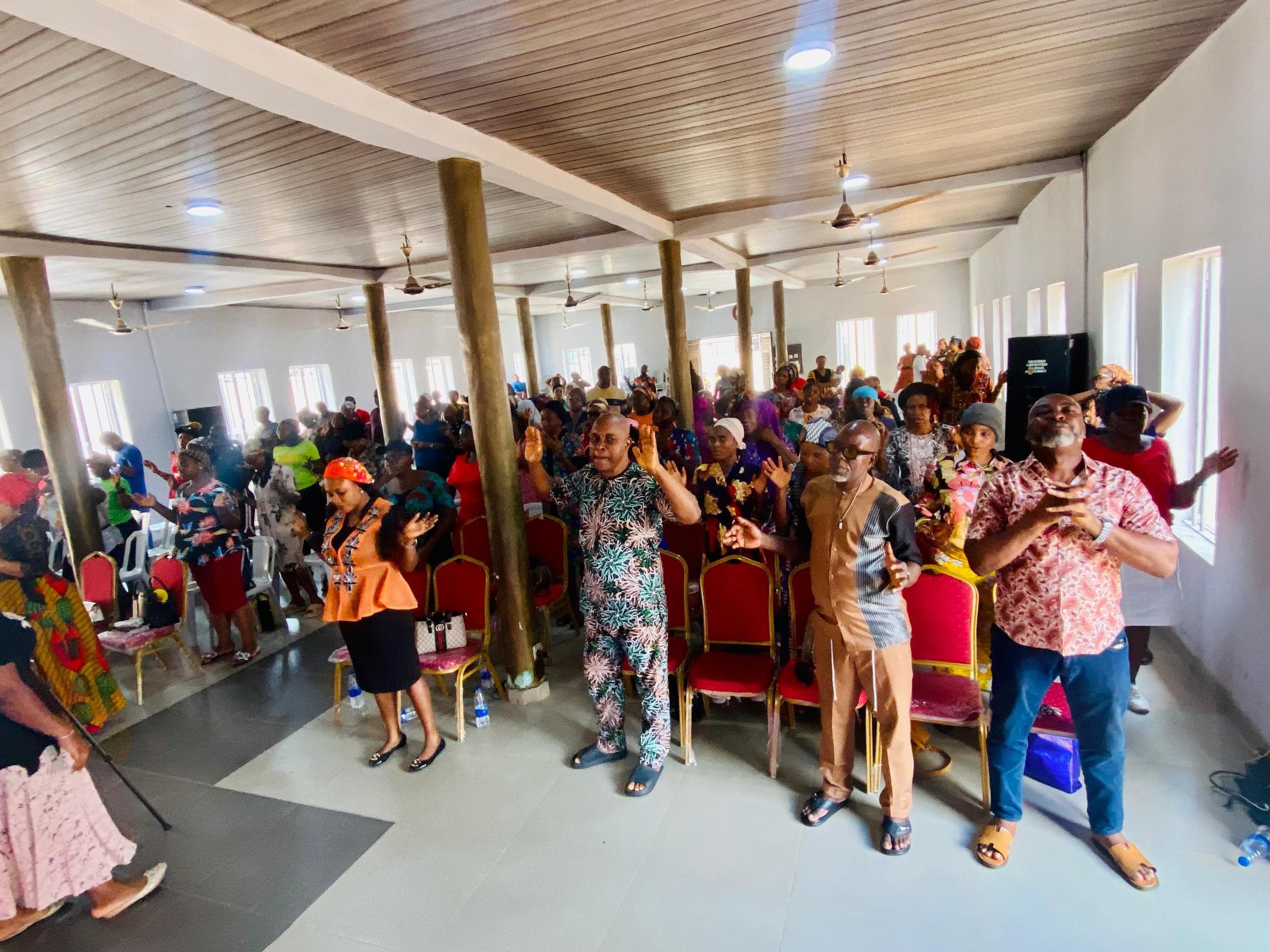 Worship service background